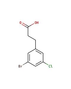 Astatech 3-(3-BROMO-5-CHLORO-PHENYL)-PROPIONIC ACID; 1G; Purity 95%; MDL-MFCD09999629